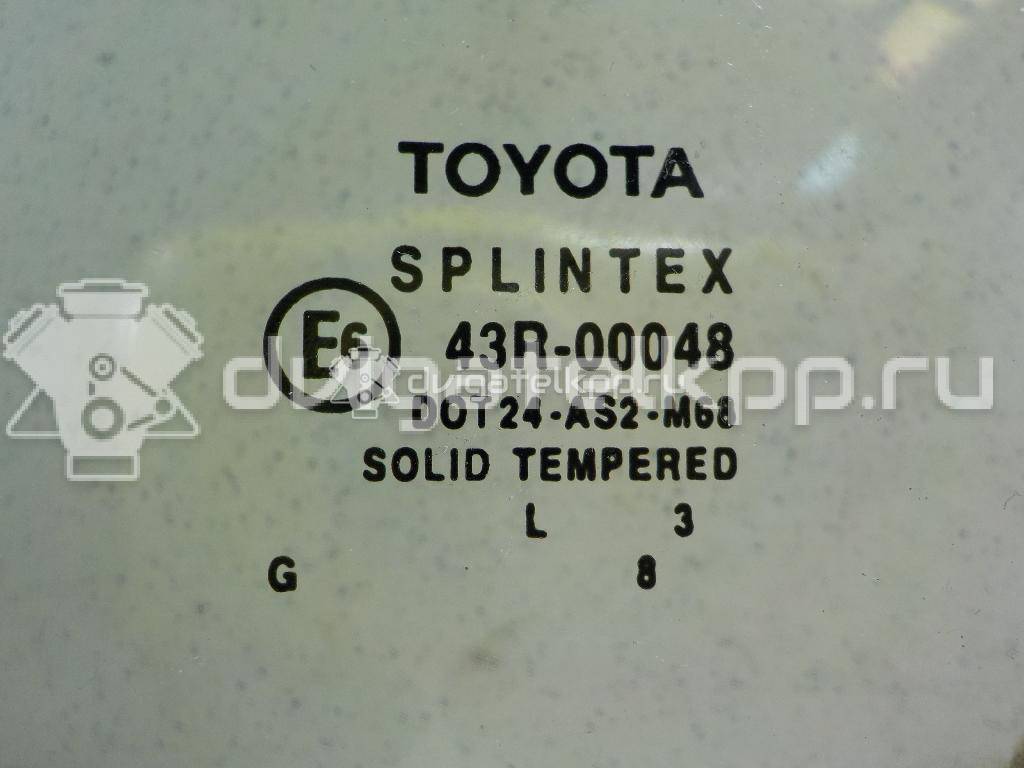 Фото Стекло двери задней левой  6810405100 для Toyota Avensis {forloop.counter}}