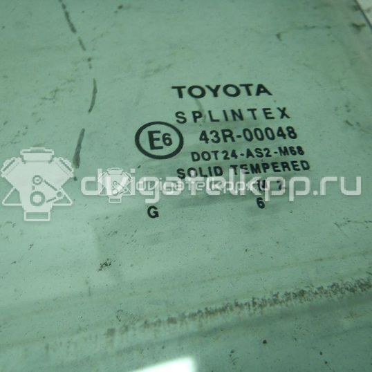 Фото Стекло двери задней левой  6810405100 для Toyota Avensis