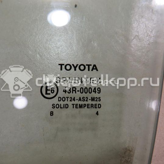 Фото Стекло двери передней левой  6810205010 для Toyota Carina