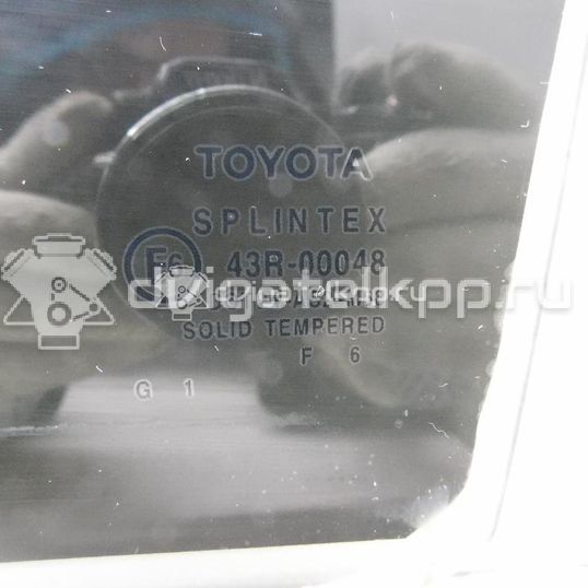 Фото Стекло двери задней левой  6810402080 для Toyota Corolla