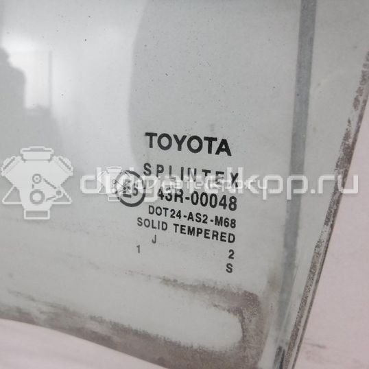 Фото Стекло двери задней левой  6810402080 для Toyota Corolla