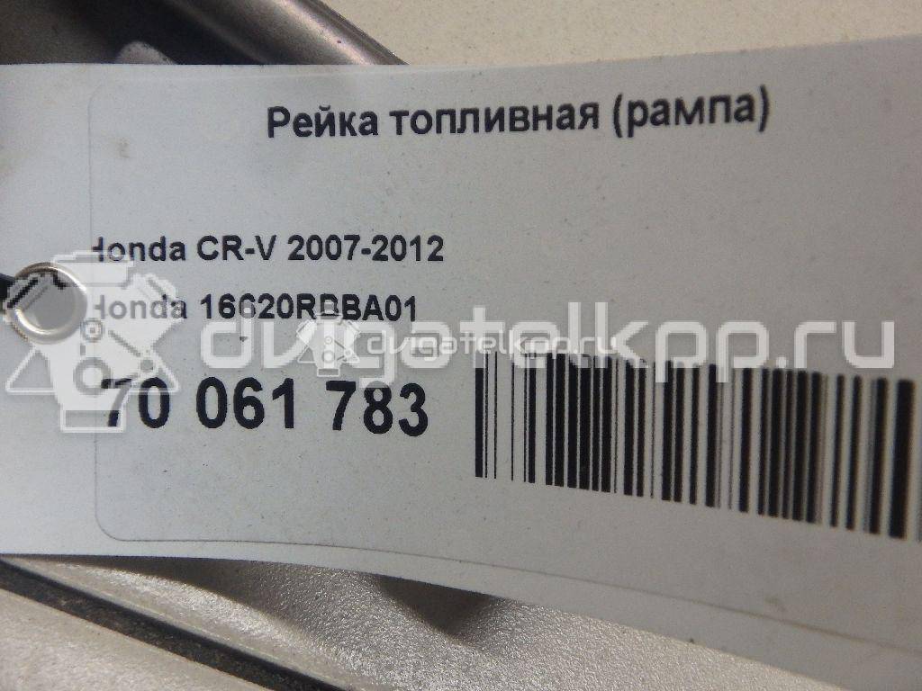 Фото Рейка топливная (рампа) для двигателя K24A2 для Honda / Acura 160 л.с 16V 2.4 л бензин 16620RBBA01 {forloop.counter}}