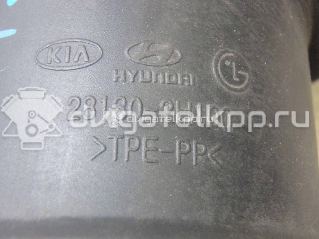 Фото Патрубок воздушного фильтра для двигателя G4GC для Hyundai (Beijing) / Hyundai / Kia 137-141 л.с 16V 2.0 л бензин 281302H100 {forloop.counter}}