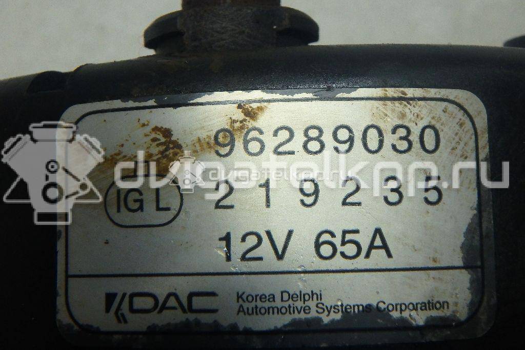 Фото Генератор  96289030 для Chevrolet Kalos / Spark / Aveo / Matiz M200, M250 {forloop.counter}}