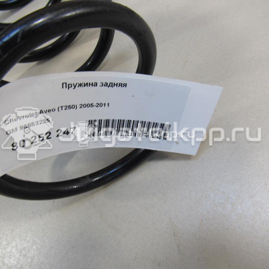 Фото Пружина задняя  96653225 для Chevrolet Kalos / Aveo