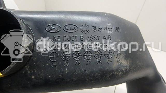 Фото Патрубок воздушного фильтра для двигателя G4KC для Hyundai (Beijing) / Hyundai / Kia 162-174 л.с 16V 2.4 л бензин 282113K010 {forloop.counter}}