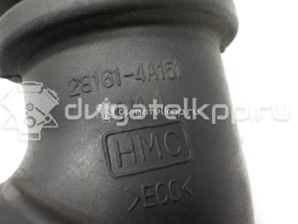 Фото Патрубок воздушного фильтра для двигателя D4BH для Mitsubishi / Hyundai / Kia 80-106 л.с 8V 2.5 л Дизельное топливо 281614A151 {forloop.counter}}