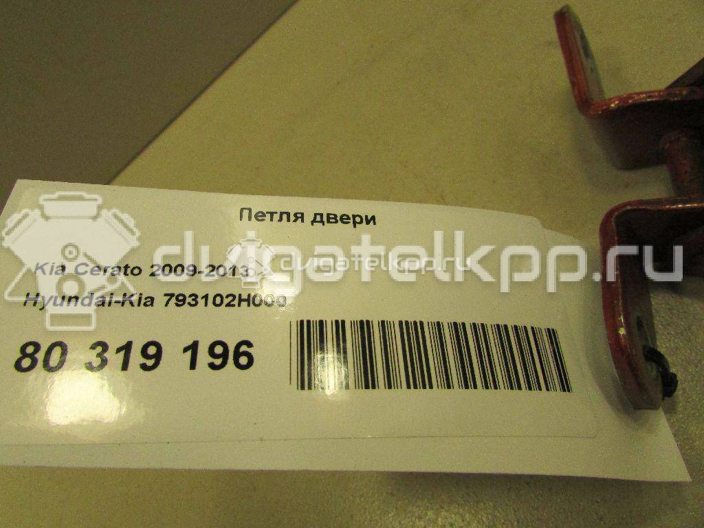 Фото Петля двери  793102H000 для Hyundai Ix35 Lm, El, Elh / Ix20 Jc / I30 / Veloster Fs / I40 Vf {forloop.counter}}