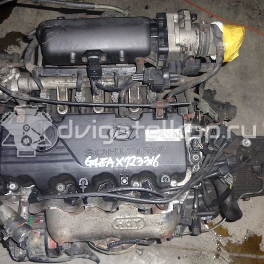 Фото Контрактный (б/у) двигатель G4EA для Hyundai Accent / Getz Tb 75-86 л.с 12V 1.3 л бензин 2110122Y02