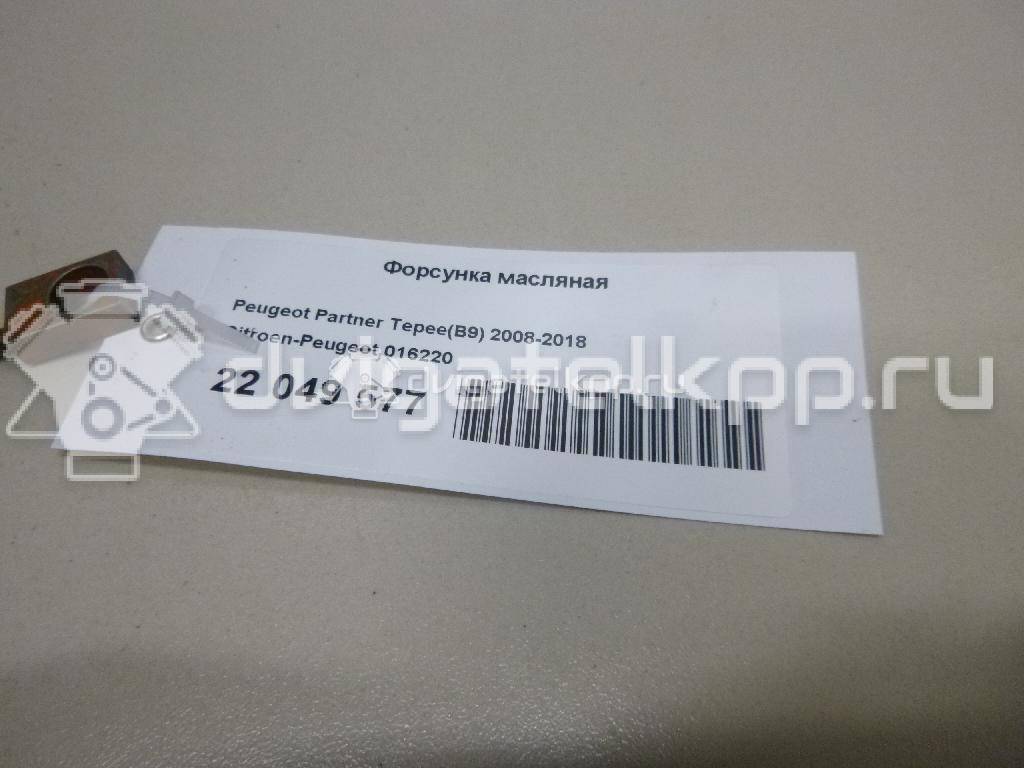 Фото Форсунка масляная для двигателя 9HZ (DV6TED4) для Citroen / Peugeot / Mini 90-109 л.с 16V 1.6 л Дизельное топливо 016220 {forloop.counter}}