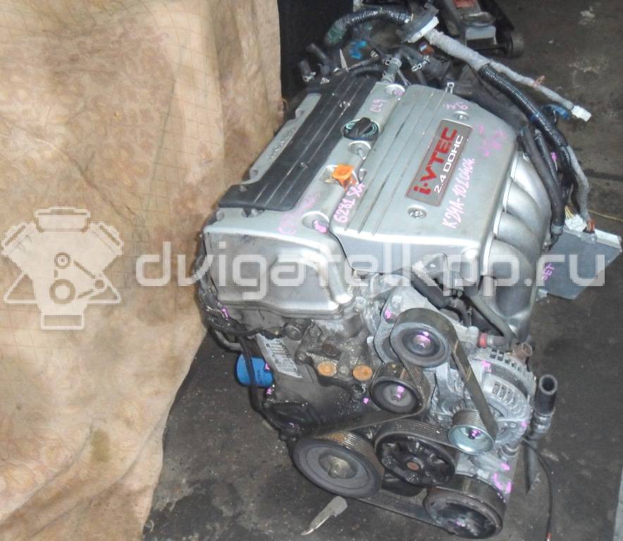 Фото Контрактный (б/у) двигатель K24A для Honda Odyssey / Accord / Cr-V 168-205 л.с 16V 2.4 л Супер-бензин (95) неэтилированный {forloop.counter}}