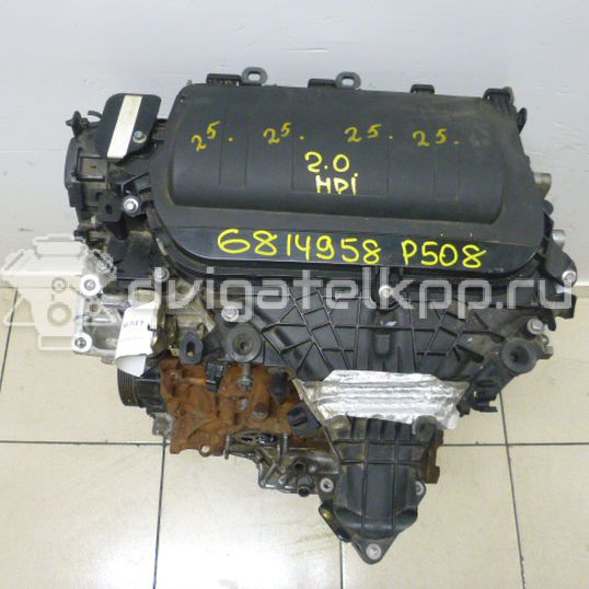 Фото Контрактный (б/у) двигатель RHE (DW10CTED4) для Peugeot 308 / 407 150 л.с 16V 2.0 л Дизельное топливо 0135QP