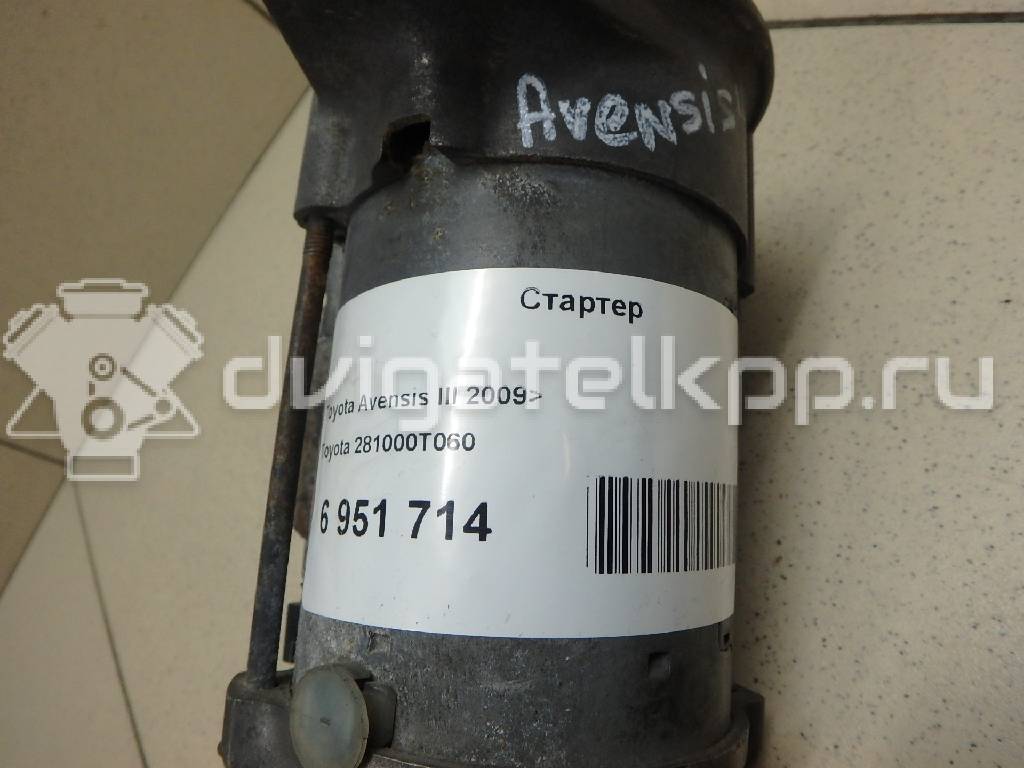 Фото Стартер  281000t060 для Toyota Avensis / Verso / Rav 4 / Yaris / Auris {forloop.counter}}