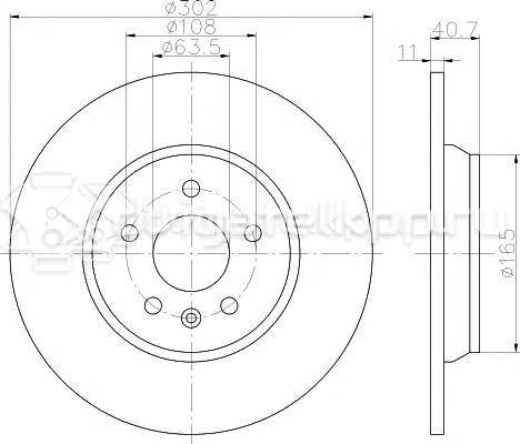 Фото Диск тормозной задний  31471746 для Volvo V70 / V60 / S60 / S80 / Xc70 {forloop.counter}}