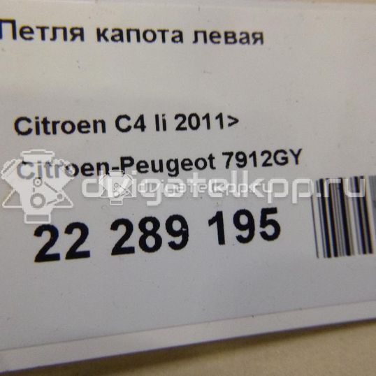 Фото Петля капота левая  7912gy для Citroen C4