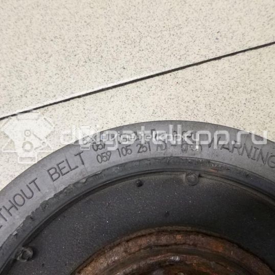 Фото Шкив коленвала  059105251AD для Audi A4 / A6 / A5 / Allroad / A8