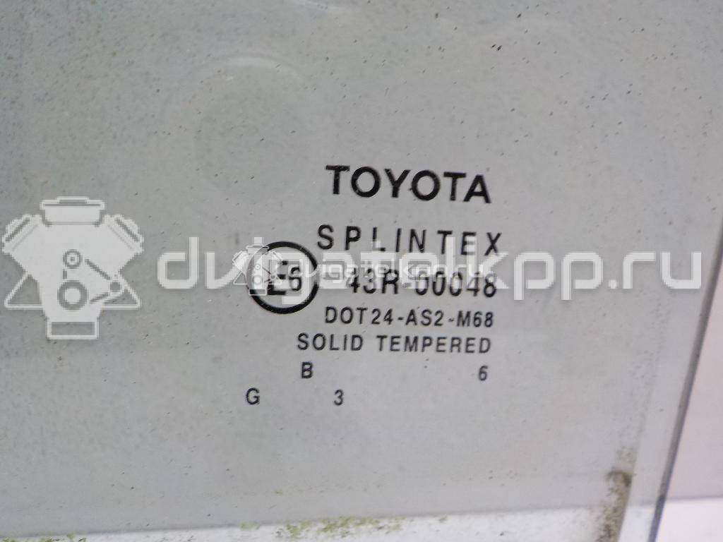 Фото Стекло двери задней левой  6810405100 для Toyota Avensis {forloop.counter}}