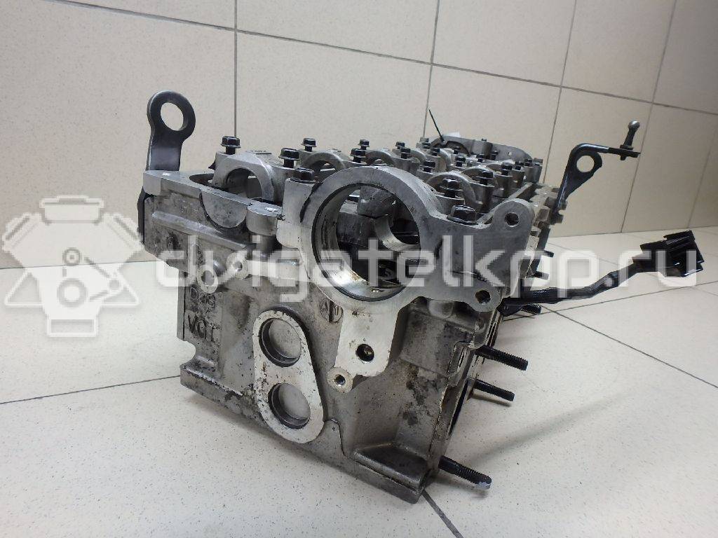 Фото Головка блока для двигателя D4CB для Hyundai / Kia 129-178 л.с 16V 2.5 л Дизельное топливо 221004A400 {forloop.counter}}