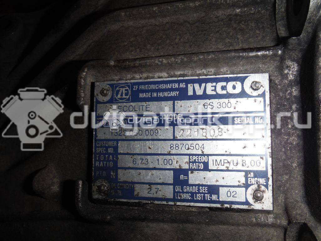 Фото Контрактная (б/у) МКПП для Iveco Daily 125-136 л.с 8V 2.8 л 8140.43S Дизельное топливо 8870504 {forloop.counter}}