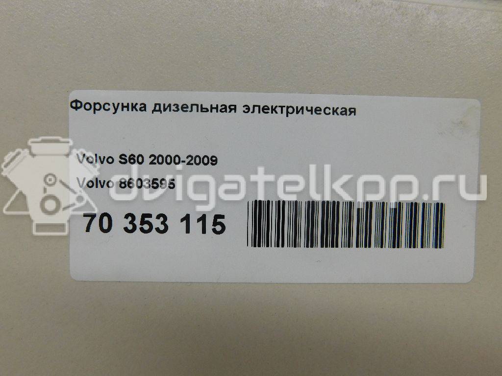 Фото Форсунка дизельная электрическая  8603595 для volvo S80 {forloop.counter}}