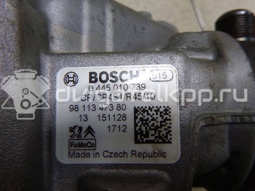 Фото ТНВД для двигателя BHZ (DV6FC) для Peugeot / Citroen 115-120 л.с 8V 1.6 л Дизельное топливо 9811347380 {forloop.counter}}