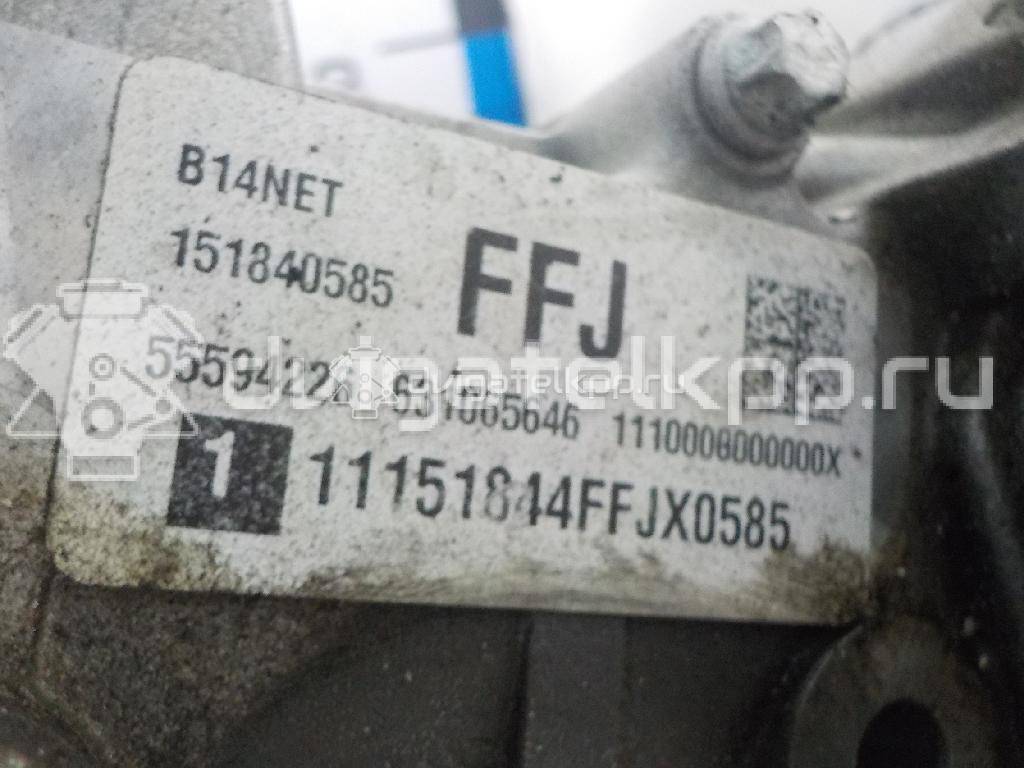 Фото Контрактный (б/у) двигатель B 14 NET для Opel / Vauxhall 140-150 л.с 16V 1.4 л бензин 95517729 {forloop.counter}}