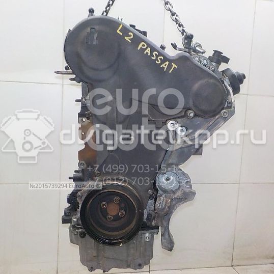 Фото Контрактный (б/у) двигатель CFFB для Volkswagen Tiguan / Cc / Sharan / Eos 1F7, 1F8 / Golf 140 л.с 16V 2.0 л Дизельное топливо 03L100090J