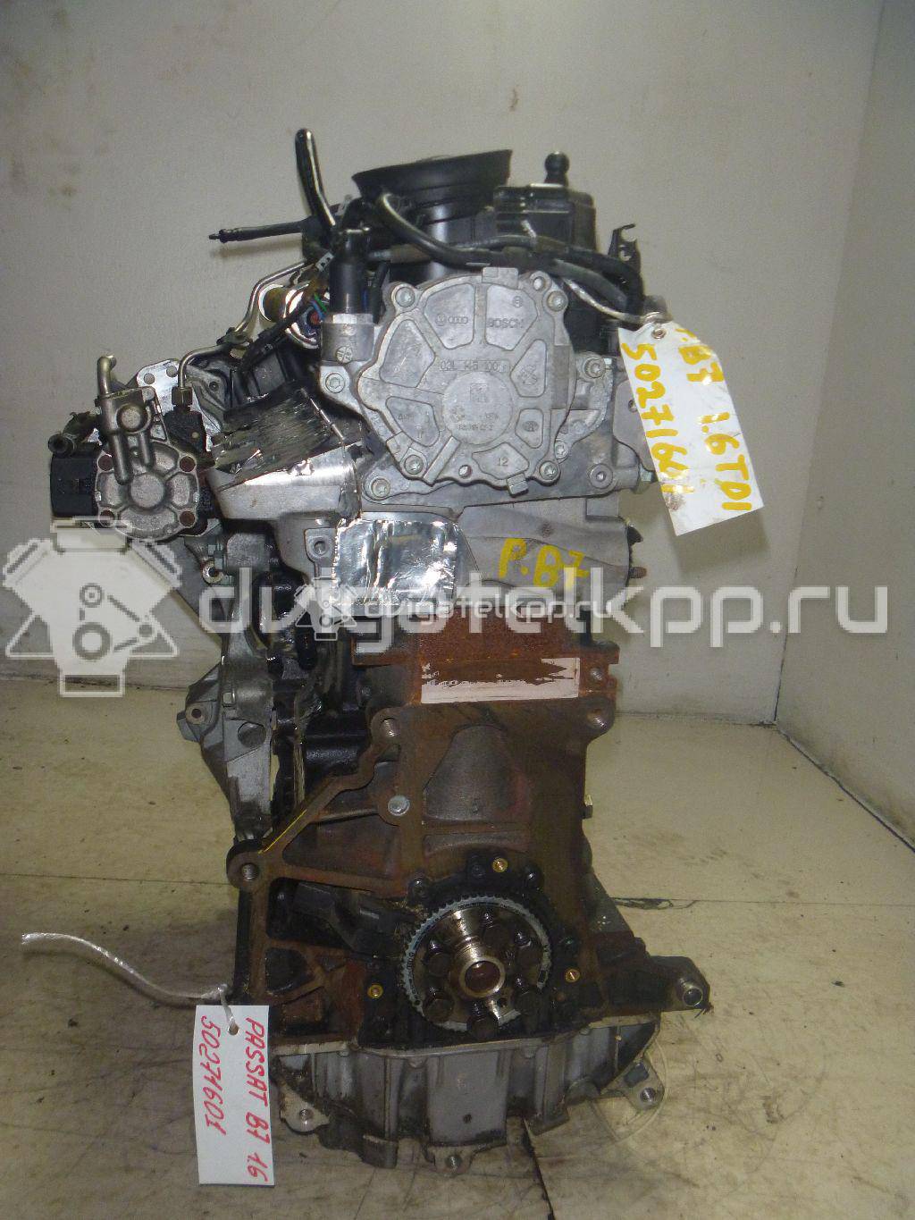 Фото Контрактный (б/у) двигатель CAYC для Volkswagen Touran / Golf / Passat / Beetle / Jetta 105 л.с 16V 1.6 л Дизельное топливо {forloop.counter}}