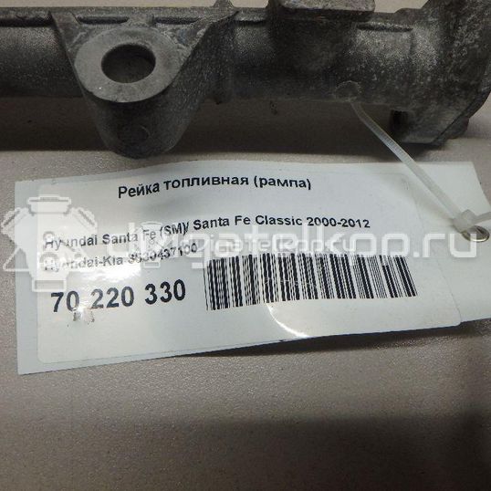 Фото Рейка топливная (рампа) для двигателя G6BA для Hyundai / Kia 167-200 л.с 24V 2.7 л бензин 3530437100