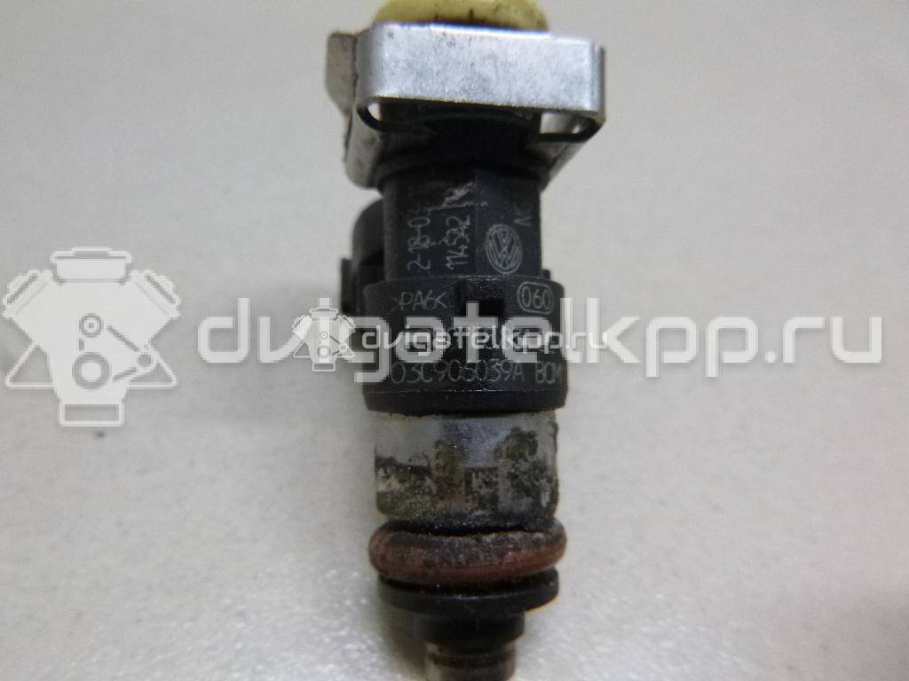 Фото Форсунка инжекторная электрическая  03C906039A для Volkswagen Touran / Up 121, 122, Bl1, Bl2 / Load Up 121, 122, Bl1, Bl2 / Golf / Passat {forloop.counter}}