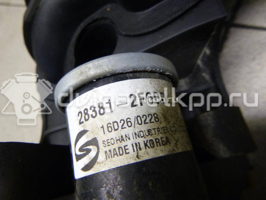 Фото Коллектор впускной для двигателя D4HB для Hyundai / Kia 150-203 л.с 16V 2.2 л Дизельное топливо 283102F650 {forloop.counter}}