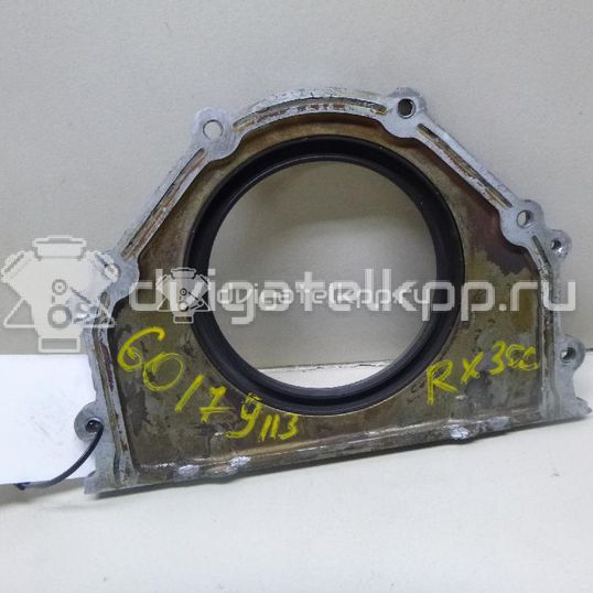 Фото Крышка коленвала задняя для двигателя 1MZ-FE для Lexus / Toyota 184-223 л.с 24V 3.0 л бензин 1138120010