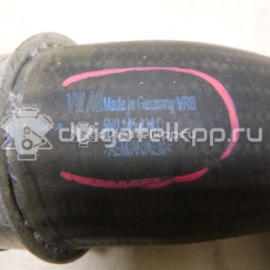 Фото Патрубок интеркулера для двигателя CBAA для Volkswagen / Audi 136 л.с 16V 2.0 л Дизельное топливо 5N0145834D