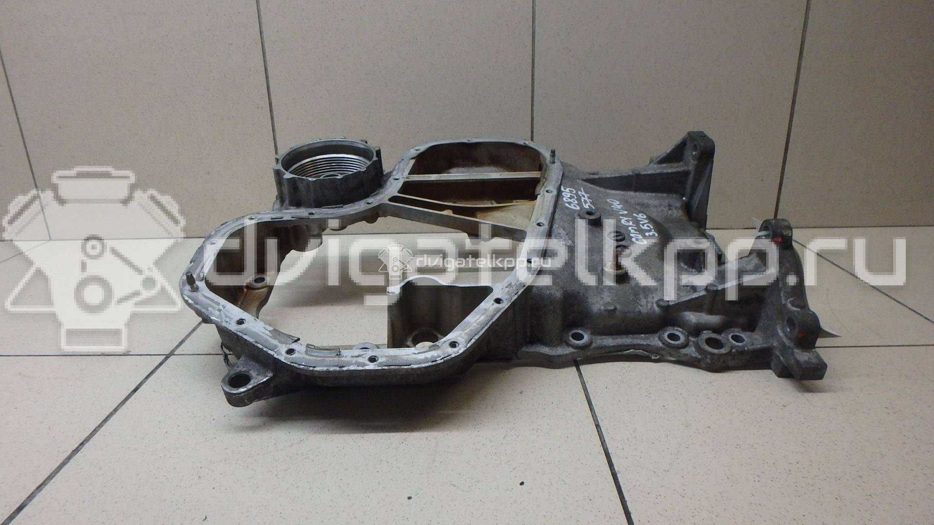 Фото Поддон масляный двигателя для двигателя 2GR-FE для Lotus / Lexus / Toyota / Toyota (Gac) 273 л.с 24V 3.5 л бензин 121010P040 {forloop.counter}}