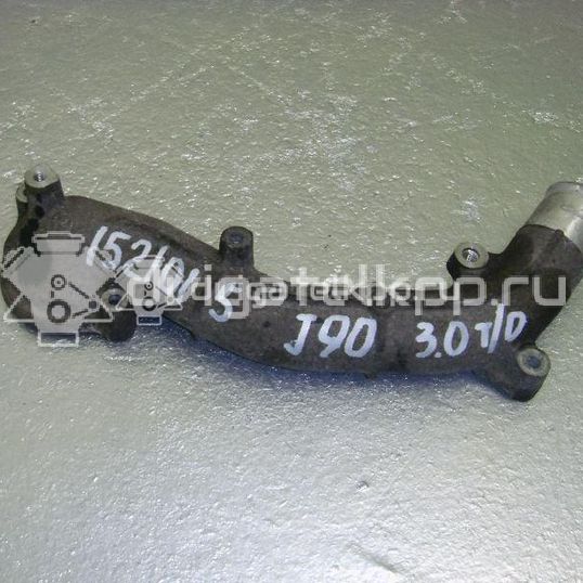 Фото Крышка термостата для двигателя 1KZ-TE для Toyota Land Cruiser / Hiace / 4 / Granvia H2 , H1 / Hilux 116-140 л.с 8V 3.0 л Дизельное топливо