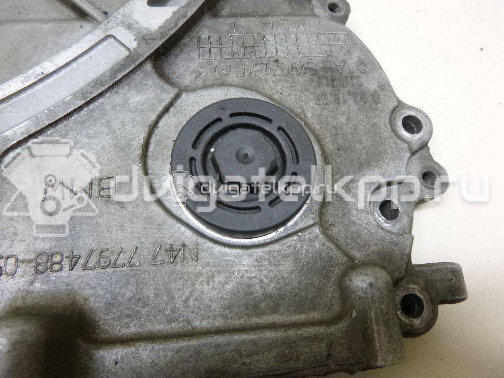 Фото Крышка коленвала задняя для двигателя N47 D20 A для Bmw 5 / 1 / 3 90-197 л.с 16V 2.0 л Дизельное топливо 11147807755 {forloop.counter}}