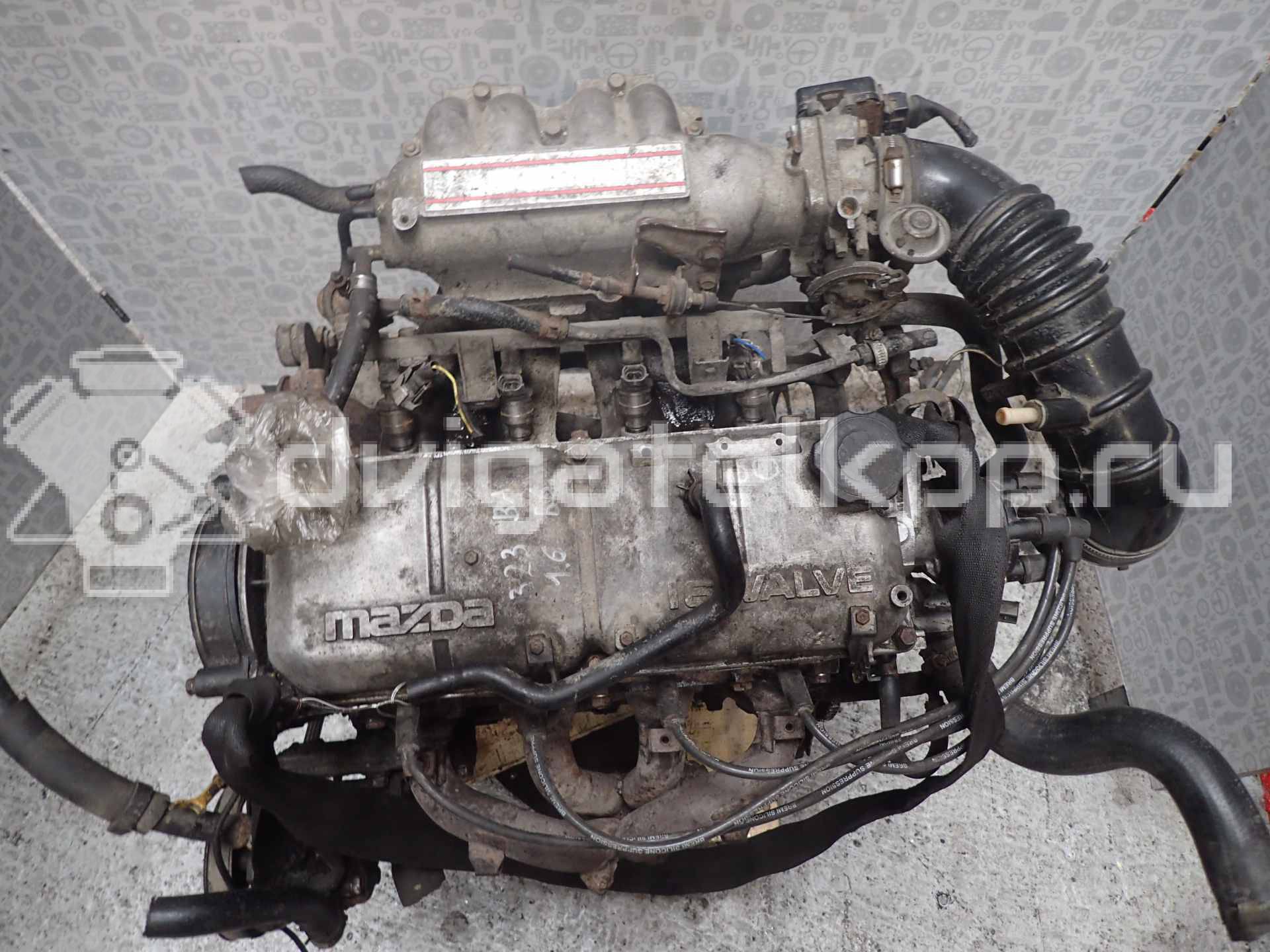 Фото Контрактный (б/у) двигатель B6 (SOHC) для Mazda 323 86-105 л.с 8V 1.6 л бензин {forloop.counter}}