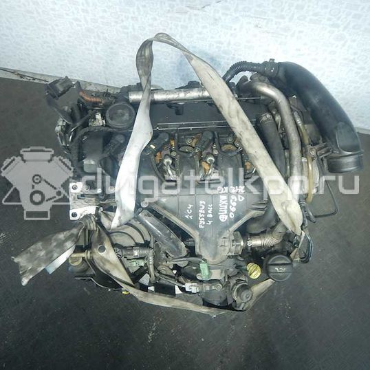 Фото Контрактный (б/у) двигатель RHF (DW10BTED4) для Citroen C4 / C5 136-140 л.с 16V 2.0 л Дизельное топливо