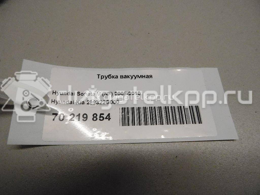 Фото Трубка вакуумная для двигателя G4KD для Hyundai / Kia 144-178 л.с 16V 2.0 л Бензин/газ 289322G000 {forloop.counter}}