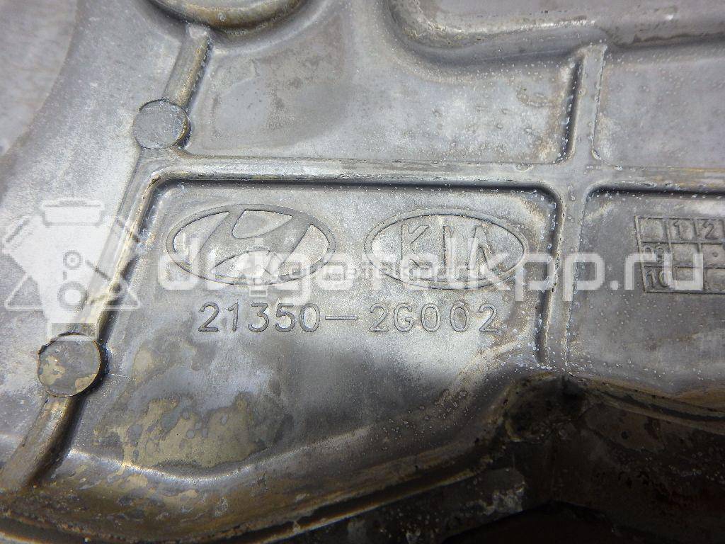 Фото Крышка двигателя передняя для двигателя G4KD для Hyundai / Kia 144-178 л.с 16V 2.0 л Бензин/газ 213502G002 {forloop.counter}}