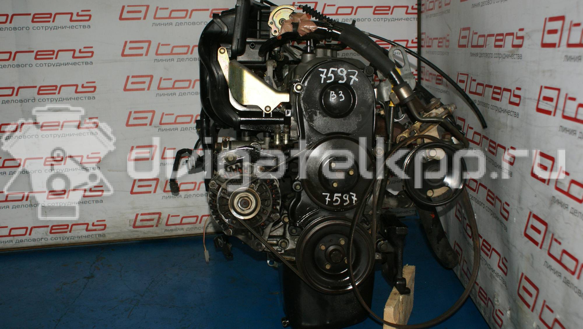 Фото Контрактный (б/у) двигатель B3 для Mazda 121 / 323 54-60 л.с 8V 1.3 л бензин {forloop.counter}}