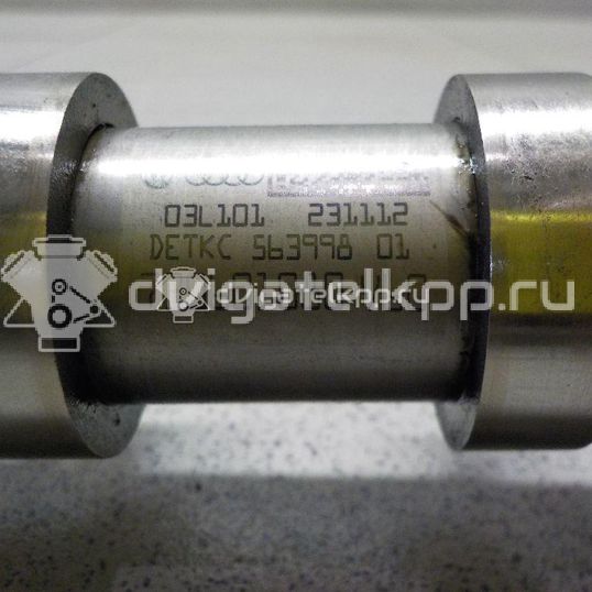 Фото Распредвал впускной для двигателя CFFA для Volkswagen / Audi / Seat 136 л.с 16V 2.0 л Дизельное топливо 03L109021E