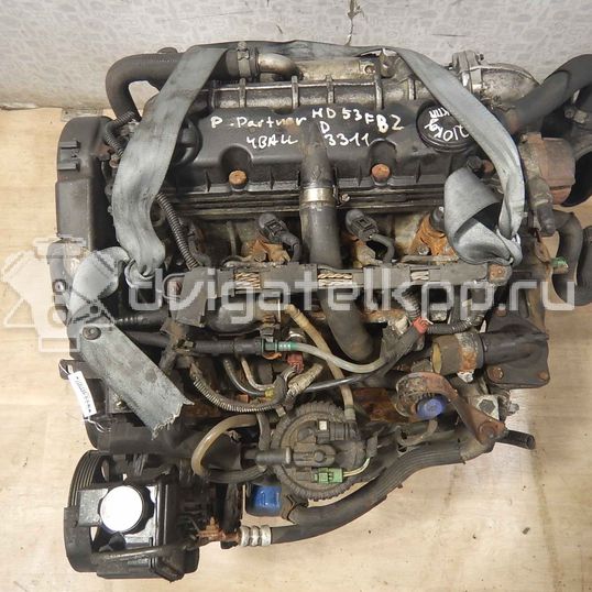 Фото Контрактный (б/у) двигатель RHY (DW10TD) для Peugeot 406 / 206 / 306 / 307 / Partner 90 л.с 8V 2.0 л Дизельное топливо