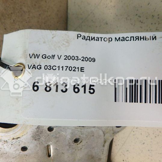 Фото Радиатор масляный для двигателя BLF для Volkswagen Passat / Eos 1F7, 1F8 / Jetta / Golf 115 л.с 16V 1.6 л бензин 03C117021E