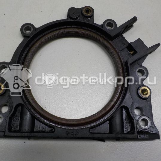 Фото Крышка коленвала задняя для двигателя CFNB для Volkswagen Polo / Jetta 86 л.с 16V 1.6 л бензин 036103171B