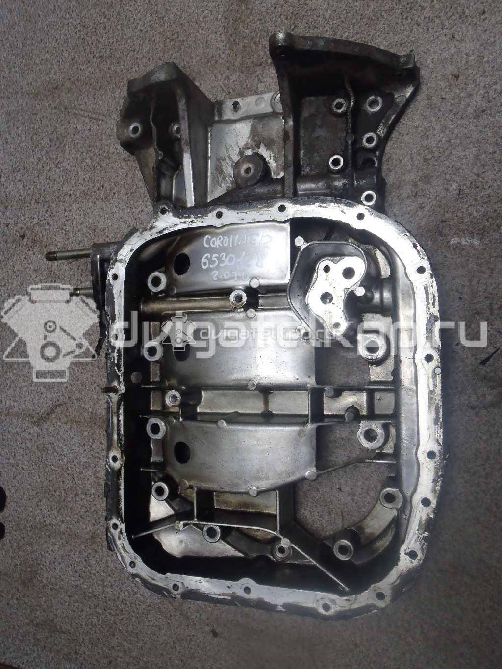 Фото Поддон масляный двигателя для двигателя 1CD-FTV для Toyota Previa / Rav 4 / Corolla / Avensis 90-116 л.с 16V 2.0 л Дизельное топливо 1210127011 {forloop.counter}}