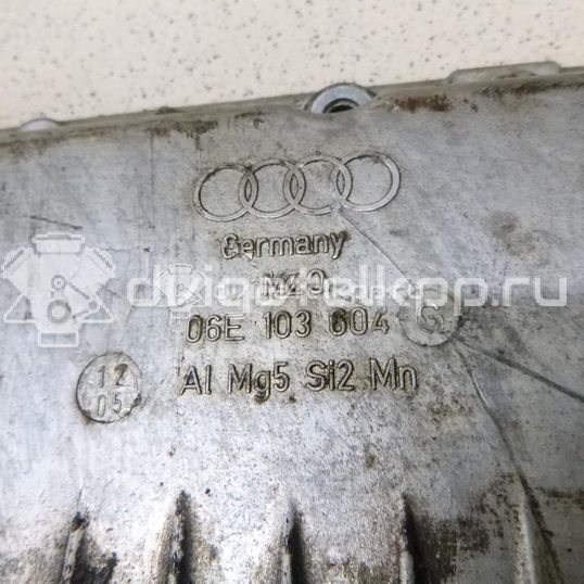 Фото Поддон масляный двигателя для двигателя BDW для Audi A6 177 л.с 24V 2.4 л бензин 06E103604F