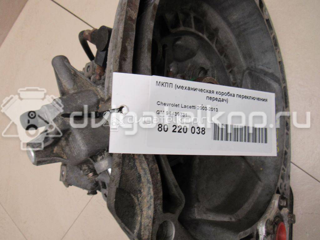 Фото Контрактная (б/у) МКПП для Chevrolet Kalos / Nubira / Lacetti / Aveo 94-95 л.с 16V 1.4 л F14D3 бензин 96439731 {forloop.counter}}