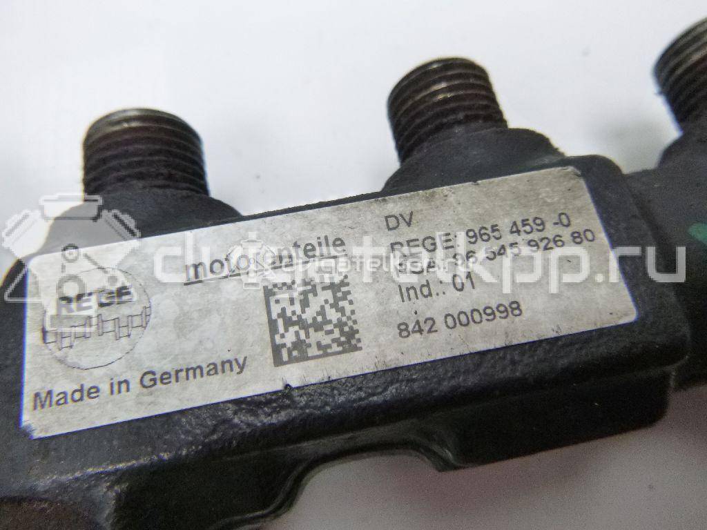 Фото Рейка топливная (рампа) для двигателя 9HY (DV6TED4) для Citroen C4 / C5 / Xsara 109-116 л.с 16V 1.6 л Дизельное топливо 1570G2 {forloop.counter}}