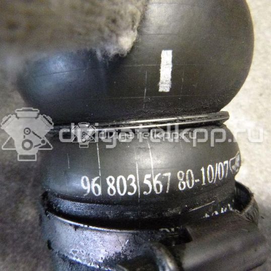 Фото Патрубок интеркулера для двигателя 9HX (DV6ATED4) для Citroen Berlingo / C3 / C4 / Xsara 90-92 л.с 16V 1.6 л Дизельное топливо 0382FN